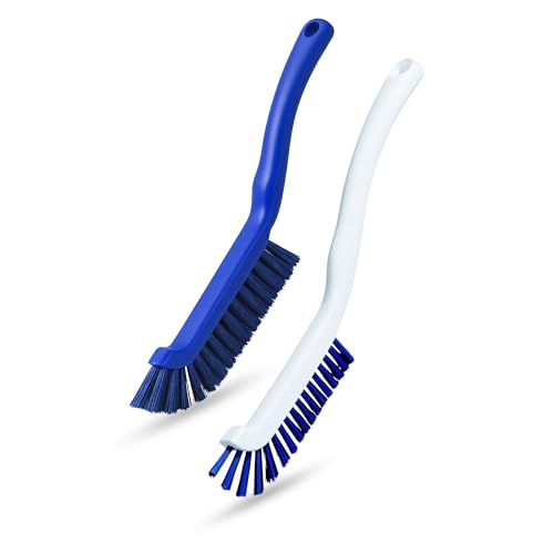 Fugenbürste | 2er Set | Hart & Weich | Angewinkelt für Ecken...