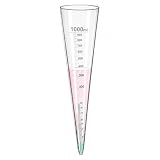 MANIKARN 1000 ml Imhoff Cone for Sedimentation & Biofloc Test | Water Testing Cone for Fish Farming, Aquaculture, Lab, Research & Educational Use