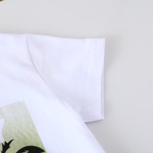 Image of Toddler Boy Clothes Kids Summer Cotton Outfits Shirt Short Sets Size 2-7