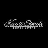 Keep it Simple Levorg レヴォーグ カッティング ステッカー シルバー 銀