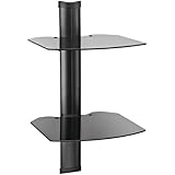 Omnimount TRIA2B Shelf Wall System, Black