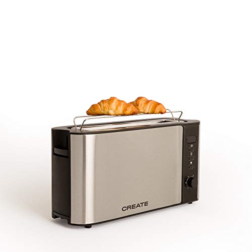 CREATE / TOAST ADVANCE PRO - Elektrischer Toaster mit digitalem Display, silberfarbe – Bild 3
