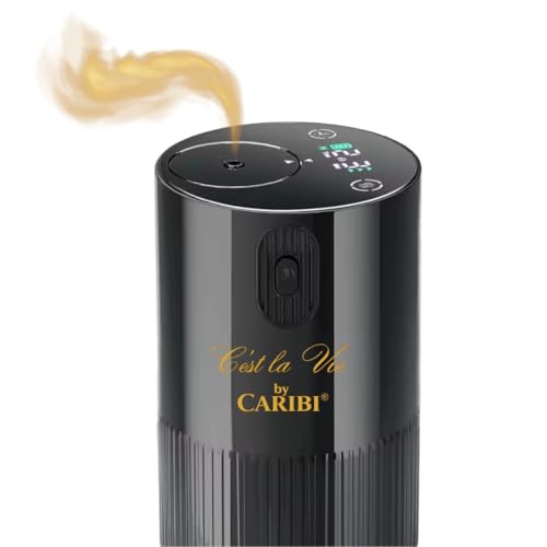 Difusor de Perfume Air VIP Esencias con Perfume – Inalámbrico, Recargable USB-C, Sin Agua – Difusor de Aceites Esenciales para Coche, Hogar, Oficina – Portátil, Silencioso, Automático