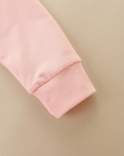 Image of AIWUHE Toddler Cotton Sweatshirt Boys Girls Pullover Long Sleeve Tops 2-6Y | Tops Blouse, Cotton T-Shirt, Fall Winter Clothes