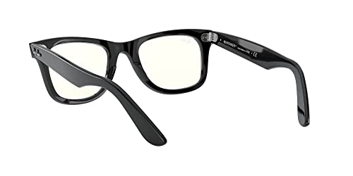 Image of Ray-Ban Rb2140f Original Wayfarer Low Bridge Fit Square Sunglasses for Men for Women