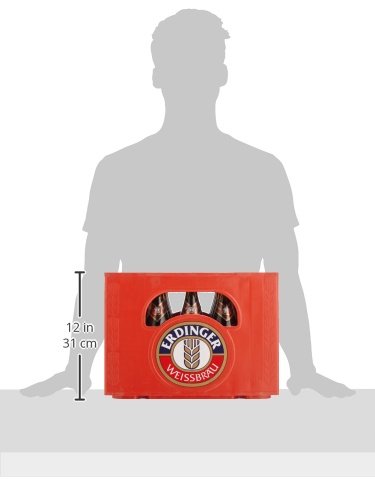 Erdinger dunkel Weizenbier MEHRWEG (20 x 0.5 l) - Image 5