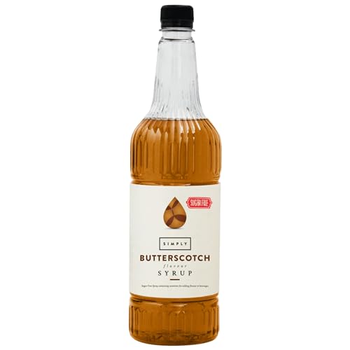 Simply Sugar Free Butterscotch Syrup, 1 Litre