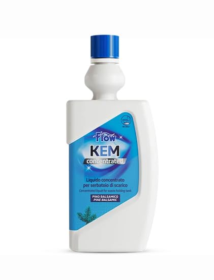 ACQUA FLOW KEM CONENTRATO 780ml WC PORTATILE CAMPER BARCHE CAMPEGGIO - PROFUMAZIONE PINO BALSAMICO