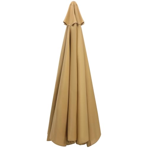 Parasols de terrasse khaki pour créer une ombre de détente
