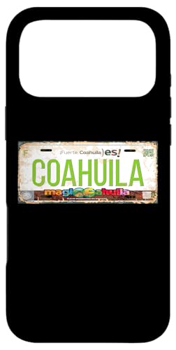 Coahuila Mexico License Plate Mexican Travel Vacation Beach �X�}�z�P�[�X iPhone 17 Pro Max �p