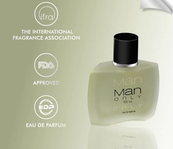 Image of FRASIYON Man Only Perfume for Men | 100ml | Premium Long Lasting Fragrance | Day & Night Wear Apparel Perfume Spray | Bold & Fresh Scent