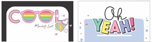 Image of Amazon Brand - Solimo Writing Pads, 50 Pages Easy Tear Off Task Pad, Daily Weekly Planner for Organized People, 4 inch x 5.25 inch Sheet, Set of 4