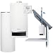 Produktbild Buderus GB172-14 Paket Gasbrennwert - Regelung, Zubehör, Abgas DO, Speicher SNB160 Liter