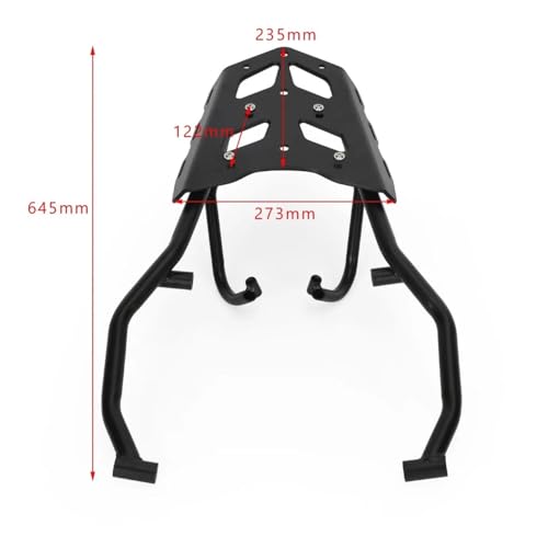 Porte-bagages Tenere 700 support arrière pour sécuriser vos valises - 6