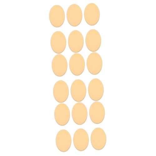 NULYLU 3sets Cleansing Sponge Makeup Powder Loose Powder Puff Makeup for Blending 6pcs*3