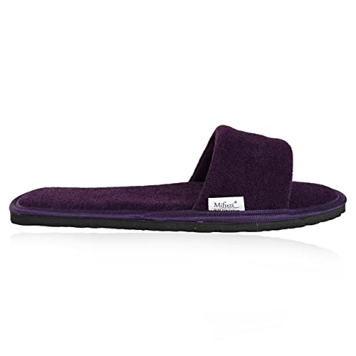 Image of Women's Home Slippers Indoor House Bedroom Room Carpet Open Toe Cloth Slippers Women Girls