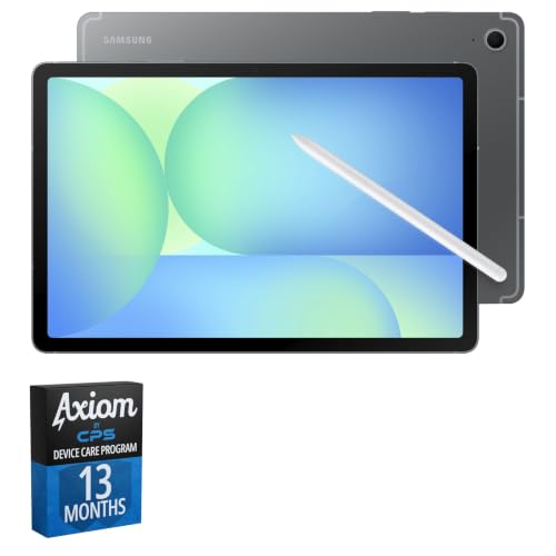 Image of Samsung Galaxy Tab S10 FE 10.9 inch Tablet, 128GB, Gray + 13-Month Axiom Care