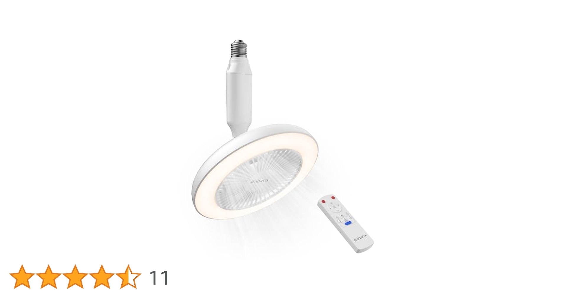 Amazon | シーリングファンライト 小型 E26モデル LEDミニライト