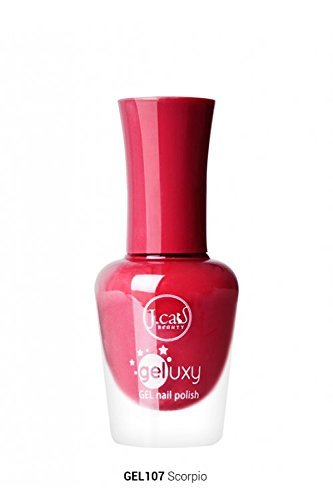 J Cat Geluxy Gel Nail Polish Scorpio 107 0 5oz NO UV LED NEEDED