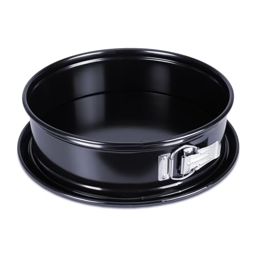 STÄDTER we love baking Springform EMAILLE mit Flachboden ø 26 cm Black Edition Antihaft kratz- und schnittfest Temperaturbeständig bis 230 C