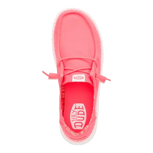 Image of HEYDUDE Women's Wendy Stretch Canvas Slip On Shoes | Easy On Loafer