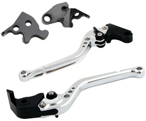 Palanca de freno de embrague larga plata para moto XSR 155 y MT15 2019-2022