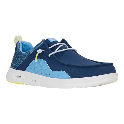 Image of HEYDUDE Men's Wally Hey2O Mesh Slip On Shoes | Lightweight Comfort for Beach Days, Travel and Everyday Wear