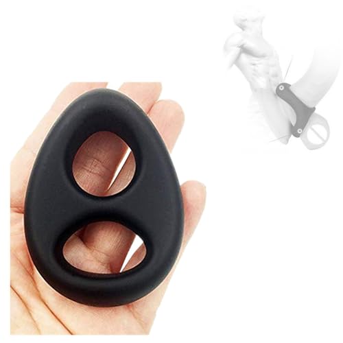 Dstymkler Anneau élastique serré et Confortable pour Hommes, Double Verrouillage, Plus Durable et Efficace, 1 pièce