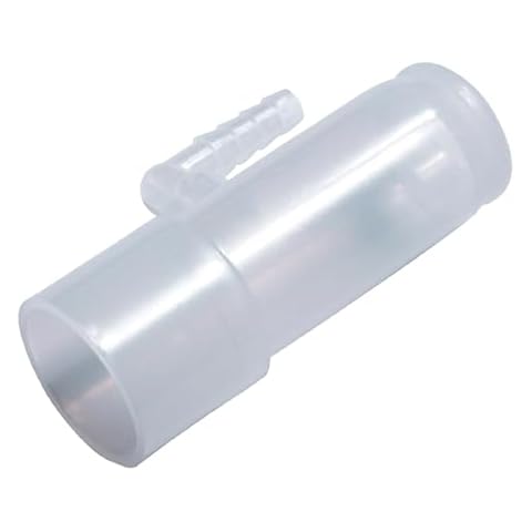 Bistras Oxygen Adapter Enrichment Port Connector fits CPAP Tubing Hose Model 1642 (1) Cover