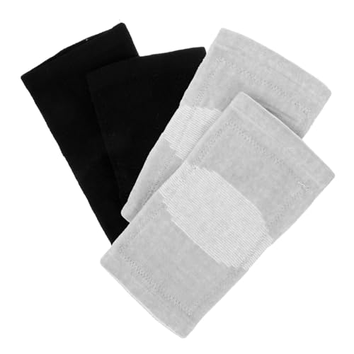 Totority 2 Pairs Knee Stabilizer High Compression Leg Sleeve Warm Knee Cover for Cycling