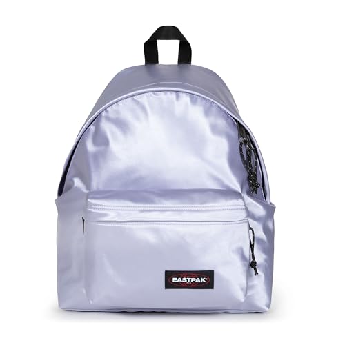 Image of EASTPAK Padded Pak'r - 24L Commuter Travel Backpack with Front Pocket, Water-Resistant, Vegan Materials & Adjustable Straps, Satinfied Lilac