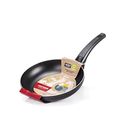 Moneta Gea Sartén, 22 cm, aluminio 100% reciclado, para cada placa de cocción, incluida la...