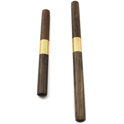 Ruiwaer 2pcs Stainless Steel Ice Picks with Wooden Handle and Safety Cover Kitchen Tool Bartender Tool Bar Accessories (9\" + 6.7\")