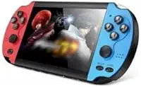 Console de Jogos Portátil, 8.000 Jogos Clássicos, 64GB, Tela Android, Preto
