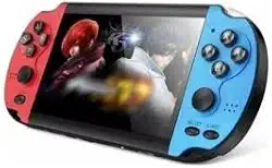 Console de Jogos Portátil, 8.000 Jogos Clássicos, 64GB, Tela Android, Preto