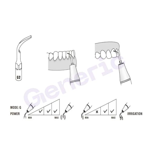 Image of Dental Orignal woodpacker Ultrasonic Scaler scaling tips,handpiece Fit EMS & WOODPECKER (5 pcs set = G1-02 pcs / G2 / G4 /P1-01 Pcs)