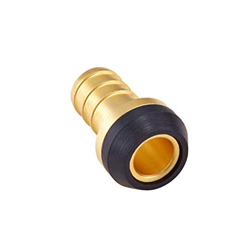 Minimprover 2 PCS Lead Free Brass Construction,1/2\" PEX x 1/2-Inch Female Threaded FNPT,Swivel Elbow Pipe Plumbing Connection Crimp Fittings - Thumbnail 3