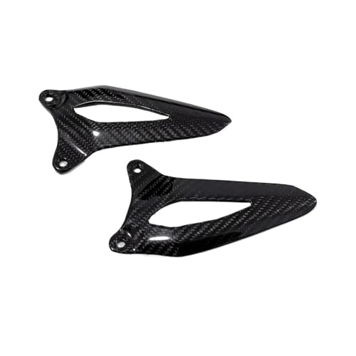 Plaques de protection talon carbone premium pour moto Speed Triple 1200RR