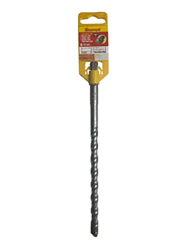 Starrett SDS Plus. Drill Bit - 10X210MM KBPS10C Carbide Tip 2 Point Flute Hammer Drill Bit - For Concrete Masonry Stone Bricks - Image 2