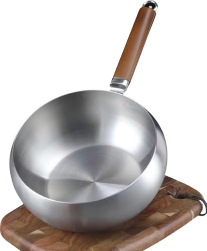 IWEJ �[�^�t���C�p�� 28cm �X�e�����X 5 �w�\�� �W�t��������Z�b�g �����s�S �ؐ��n���h�� IH ���ΑΉ� �ƒ�p �Ɩ��p �A�E�g�h�A�L�����v ���ؓ� (26CM,�J�o�[�Ȃ�)