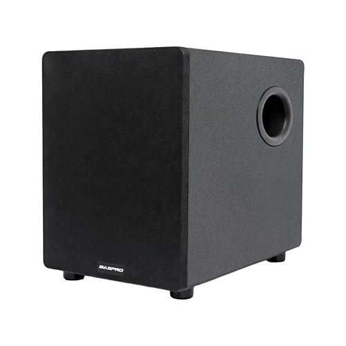 Image of BASPRO | Passive Home Subwoofer HT-6500SW 6.5-inch Sub-Woofer System with Sand Pant Finish Cabinate (Before Buying Kindly Read All Details Carefully)