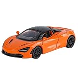 Colección De Adornos De Superdeportivos De Aleación Fundida A Presión 1:32 For El 720S(Orange)