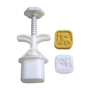 Gdfhyjn Mondkuchen Keksstempel Set