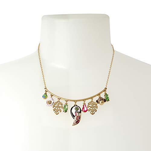 Betsey Johnson Toucan Shaky Charm Necklace #TOP30