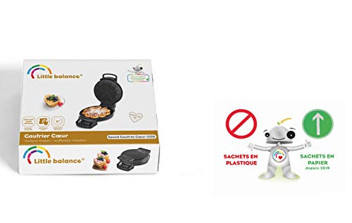 LITTLE BALANCE Speed Gaufres Coeur 1200 Cialda