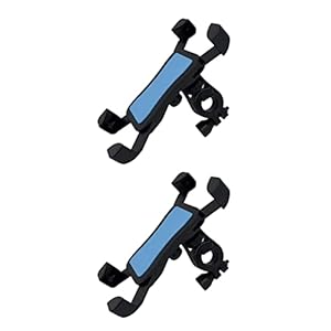 Fietshouder voor mobiele telefoon met flexibele instelmogelijkheid voor de optimale hoek voor iPhone Samsung Galaxy Google Nexus en GPS-apparaat