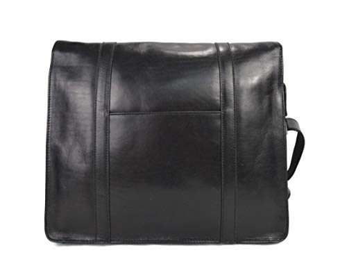 Sac postier en cuir noir la solution durable pour transporter vos affaires sans effort