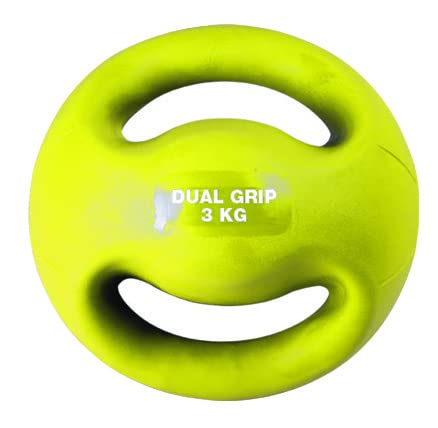 Amaya Sport – Medicinal Dual Grip 3 kg. Jaune