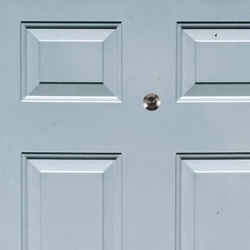 Repuesto de mirilla con cubierta Tofficu con mecanismo antirrobo para seguridad y privacidad en puertas de hogar, hotel y oficina miniatura 6