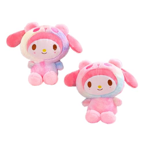 LUNAMY My Melody Giocattolo di Peluche Morbido My Melody Peluche Bambola di Peluche Carino Bambola di Peluche Cucciolo Come Un Regalo Meraviglioso per la Famiglia e i Bambini